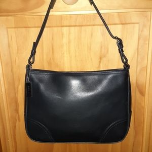 Coach Black Leather Handbag